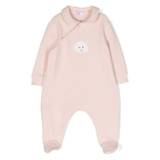 Il Gufo - pyjamas med applikation - barn - Elastan/bomull - 1 - Rosa