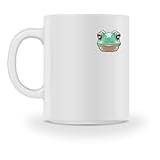 Frog logo emblem padda tuggummi lövgroda – kopp -M-vit