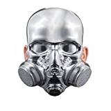 Disguise Bio-Hazard vuxenmask (silver) storlek en storlek