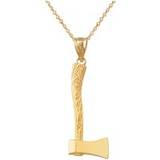 Axe Necklace in 9ct Gold