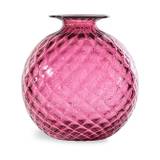 Venini - Monofiore vas med transparent design (20,5 cm) - unisex - Glas - one size - Rosa