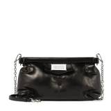 Maison Margiela Red Carpet Glam Slam leather clutch - black - One size fits all