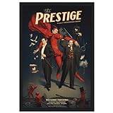 nzzmy The Prestige Poster Vintage Konst Omslag Rum Dekor Estetisk Sovrum Dekor Canvas Poster För Sovrum 30 x 45 cm (12 x 18 tum) Stil