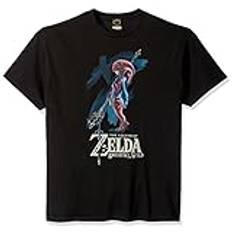 Nintendo T-shirt för män, svart, S