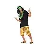 Atosa 53890 kostym jamaicansk reggae man XL svart-karneval, män