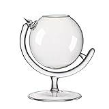 ASADFDAA Bägare Cocktail Glass Goblet Glass Globe Shape Bubble Cups Slanted Cup Transparent Wine Cup Houseware Drinkware