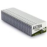 Astra rakblad-platinumklassisk för klassisk rakhyvel, våtrenkapparat [stängd kam] – 100 rakblad i en uppsättning