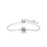Swarovski Armband Angelic Square - Silver/Blå 5662141 Silverfärgad armband med blå mittsten