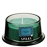 Spaas Scented Candle in Low Glass, 15 Hours, Velvet Luxury