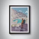 Grand Enchantment Trail USA Travel Poster Art Print