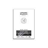 Lefranc & Bourgeois 301344 Block med svart papper, DIN A4