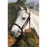 JHL Plain Cavesson Bridle with Reins
