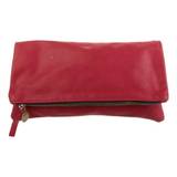 Clare V Leather clutch bag