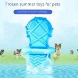 SHEIN Summer Cool Dog Popsicle, Pet Product For Heatstroke Relief, Water Injection Freezing Stick, Ice Dog Chew Toy 1pc