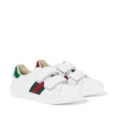 Gucci Kids Ace leather sneakers - white - EU 32