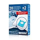20 x dustwave® dammsugarpåse passar för Universal S-Bag Philips Performer. Performer Pro. Active. Compact. Expert FC8729 FC9150 FC9179 FC9180 FC9199 FC8520 FC8529 – Made in Germany + filter