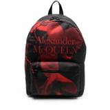 Alexander McQueen - ryggsäck med logotyp - herr - polyuretan - one size - Svart