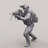 1/16 Amerikansk Commando Soldat Hartsmodellsats omålad och omonterad harts miniatyrsats //A9fT3