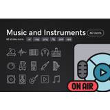 Music and Instruments Icons