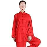 Kampsportskläder Traditionell kinesisk Wing Chun Kung Fu Uniform Tai Chi-dräkter i bomull Taekwondo Träningskläder för din Tai Chi-övningSvart-XXX Stor