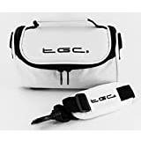 TGC ® bärväska axelväska kompatibel med Canon EOS M50 DLSR kamera