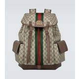 Gucci Ophidia GG medium backpack - brown - One size fits all