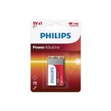 Philips 6LR61P1B/10 Power Alkaline - 9V batteri - 1 st