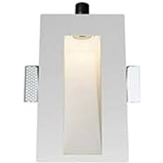 Hertl Simple Wall Light for Domestic Use,Rectangular Downlight for Corridor Aisle,No Main Light for Living Room and Bedroom(Color:Warm Light,Size:Medium 3W)