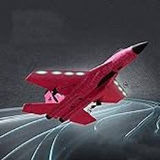 QAQQVQ Fast Wing Fjärrkontroll Fighter Outdoor RC Glider 2.4G Fjärrkontroll Flygplan RC Flygplan RC Plan Fjärrkontroll Avstånd 100 Meter Pojke Leksak Flygplan Presenter För Barn Och Vuxna