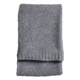 Gallery Interiors Chunky Knitted Throw Grey