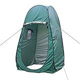 Camping Tent Portable Pop Up Privacy Tent Outdoor Camping Mobile Shower Automatic Tent Summer Beach Changing Room (Color : Blue) (Green One Size)