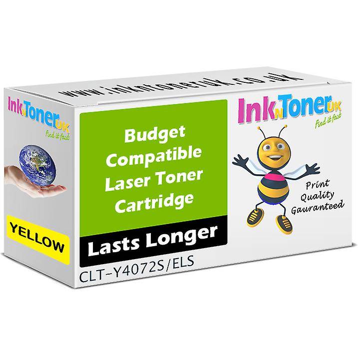 1x Office Toner/Chip Yellow komp.zu CLT-Y4072 für HP SAMSUNG CLX-3185N 