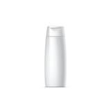 White plastic Shampoo Bottle