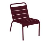 Fermob - Luxembourg Lounge Chair, Black Cherry - Utomhusfåtöljer