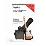 Squier Sonic Stratocaster Pack - 2-Color Sunburst