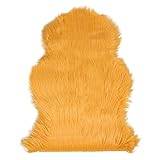 Matta Utomhus Långt hår Solid Mat Seat Pad Heminredning Lyx Rektangel Mjuk Fårskinn Fluffy Area Rug Faux White Fur Carpet Shaggy Vardagsrum Matta (Size : B40x60cmcoffe1)