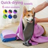 Super Soft And Absorbent Pet Towels - Perfect For Cats And Dogs!