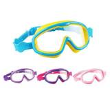 Utomhus simglasögon Stor ram Vattentät och för barn anti-dimma UV-skydd simglasögon för 8-13 år barn