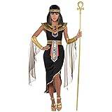 amscan 9918181 kvinnors världsboksdag egyptisk drottning historisk kostym, svart