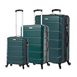 Totto - Hårt resväskeset - Rayatta - Bistro Green - Grön färg - Tre storlekar Resväskor - Inre avdelare - Kissing Slider System - Polyesterfoder, grön, Travel