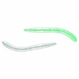 Libra Lures Fatty D´Worm 75 Krill (8-pack) - Glow UV Green