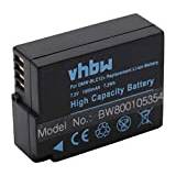 vhbw Li-Ion batteri 1000 mAh (7,2 V) för kamera videokamera video Panasonic Lumix DMC-G7HK, DMC-GH2 som DMW-BLC-12, DMW-BLC12, DMW-BLC12E, DMW-BLC12PP.