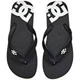 DC Shoes Pojkar Spray-Sandaler Flip-Flop, Svartvit - 32 EU