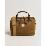 Filson Tin Cloth Compact Briefcase Dark Tan (One size)