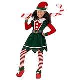 Morph Elf Kostym Flicka, Elf Flicka Kostym, Leprechael Flicka Kostym, Elf Kostym Jul Flicka, Elf Kostym Flicka, Elf Kostym Jul Flicka, Kostym Juldräkt Flicka Storlek S