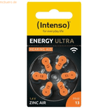 Intenso International Intenso Hörgeräte Batterien | Zink-Luft A13 6er