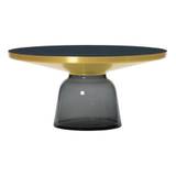 ClassiCon - Bell Coffee Table Mässing/Quartz Grey - Soffbord