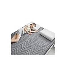 SDXEWWW Madrass sommar Thick Folding Mattress for Single Bed, Winter/Summer Dual Use, Soft Bed Mat for Home, Student Dorm or Tatami, Mattress, Bed Mat (Size : 90X190CM)