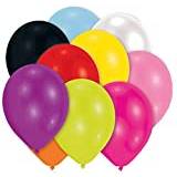 Amscan 27,5 cm 50 luftballonger, utvalda färger