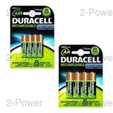 Duracell PreCharged AA / AAA 4 Pack